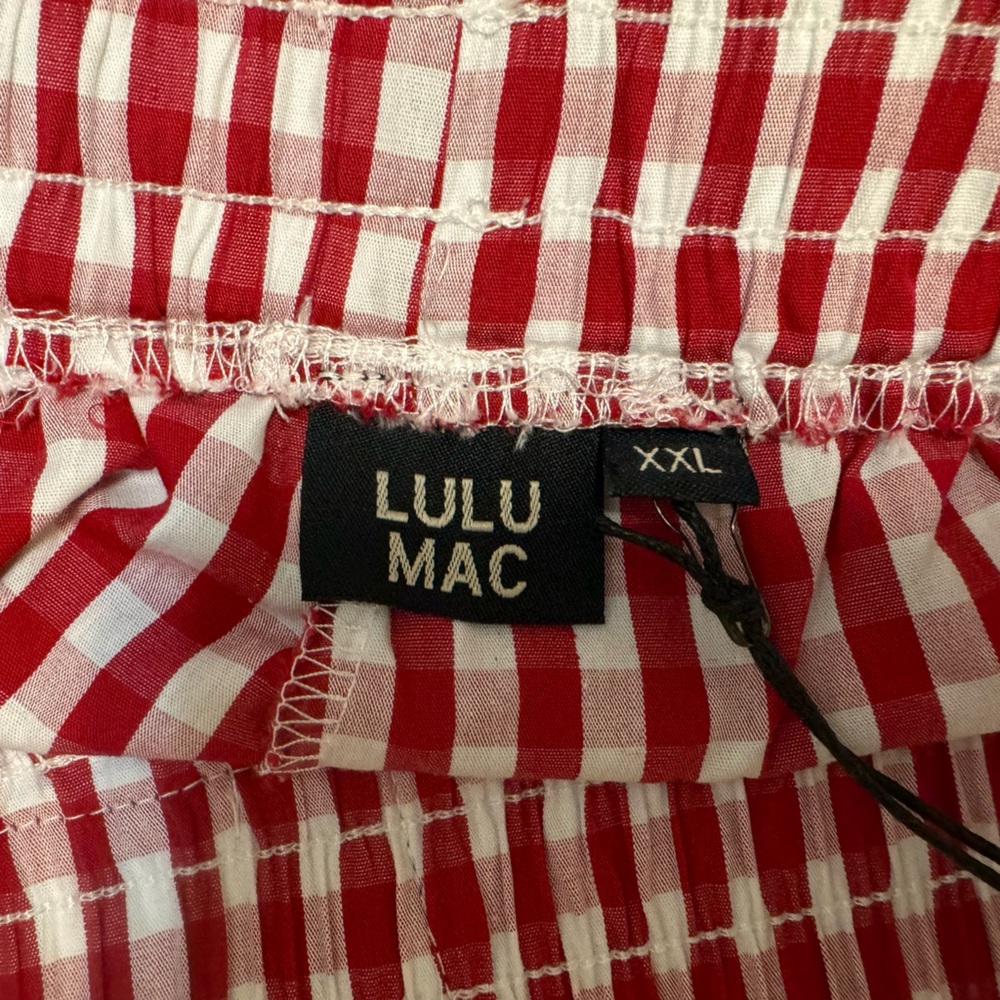 NWT LuLuMac Checkered Shorts - Picture 5 of 7
